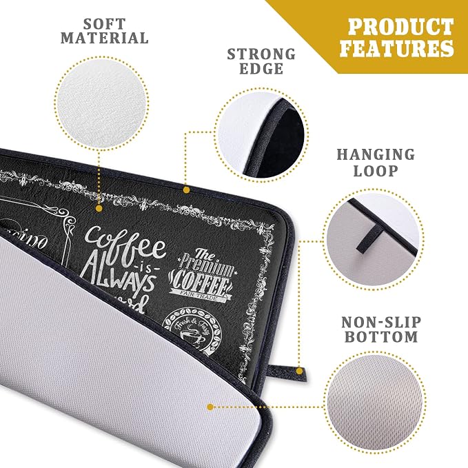 Giwawa Coffee Bean Maker Dish Drying Mat - Image 4