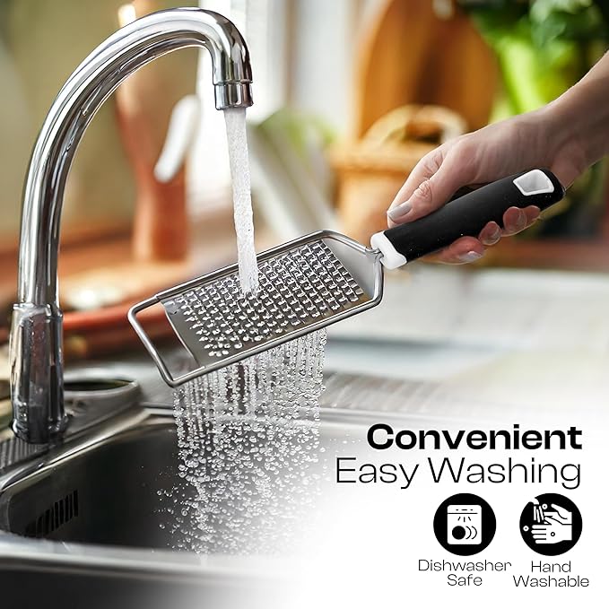 Handheld Cheese Grater & Cheese Shredder – Stainless Steel, Rust-Proof - Image 7