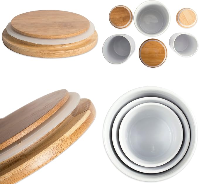 DII Kitchen Accessories Retro Collection, Canister Set, 3 Piece - Image 5