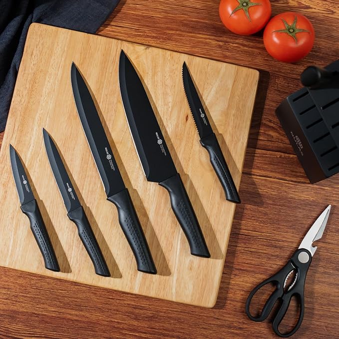 Knife Set, 15-Piece Kitchen Knife Set - Image 7
