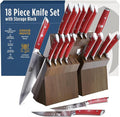 Dalstrong 18-Piece Gladiator Colossal Knife Block Set — German High-Carbon Steel by Dalstrong