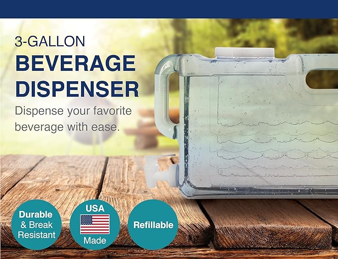 Arrow Home Products 3 Gallon Drink Dispenser - Image 2