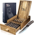 SYOKAMI Steak Knives Set of 6 by SYOKAMI