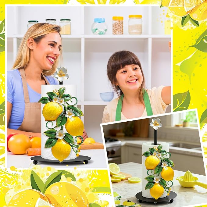 Thyle Lemon Paper Towel Holder - Image 2