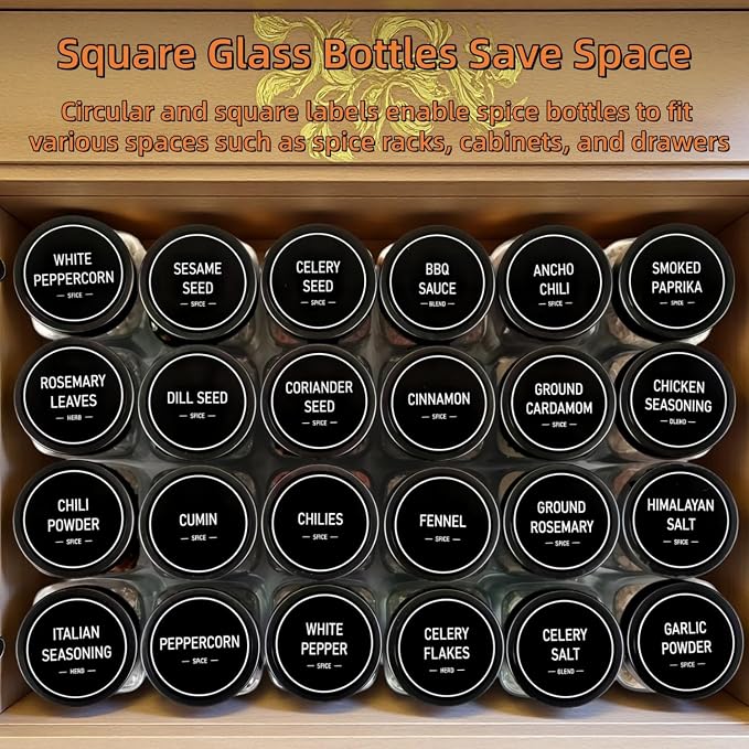 Spice Jars with Labels - Image 3