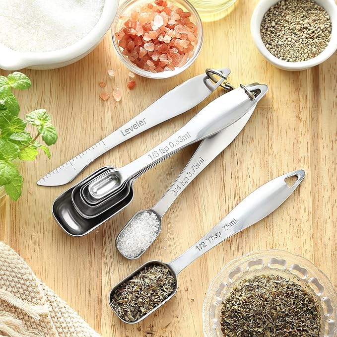 Spring Chef Stainless Steel Measuring Spoons Set of 13 - Image 5