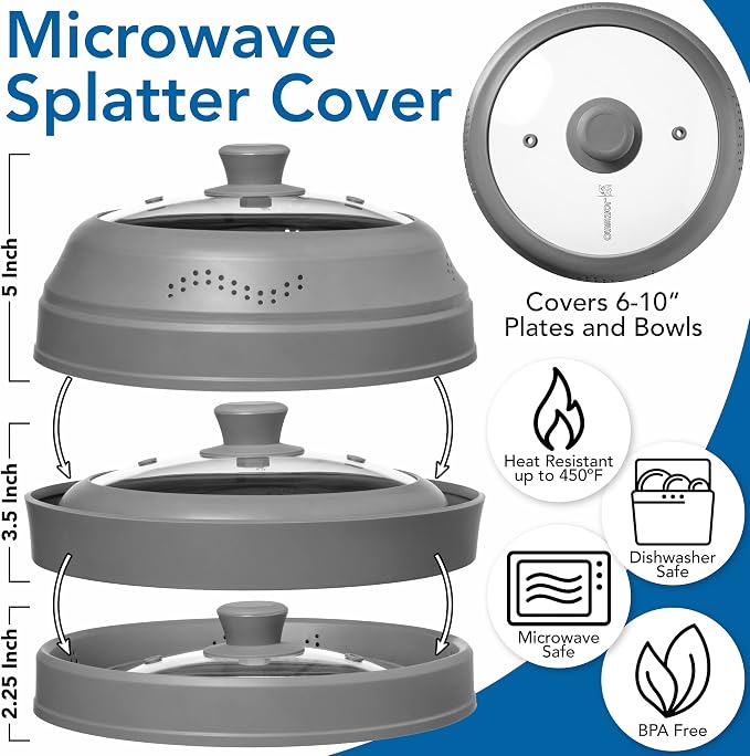 Microwave Splatter Cover for Food - Image 5
