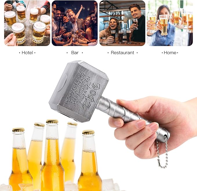 Lmaytech Beer Bottle Opener, Gifts - Image 4