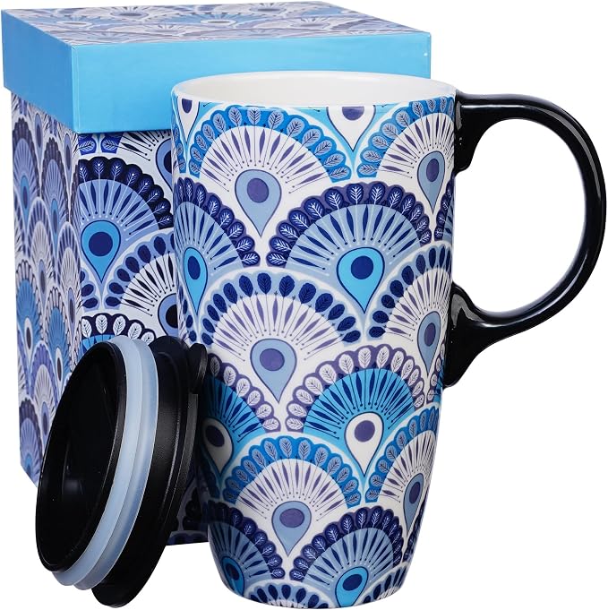 Topadorn Ceramic Travel Mug by Topadorn
