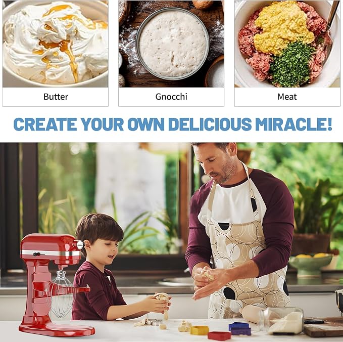 6 Wire Whisk Attachments Compatible - Image 8