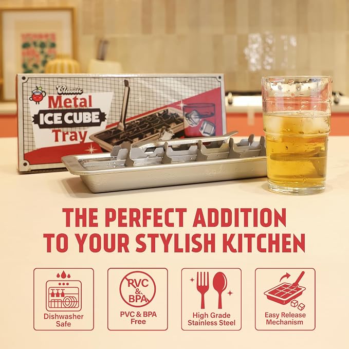 Stainless Steel Ice Cube Tray - Image 3