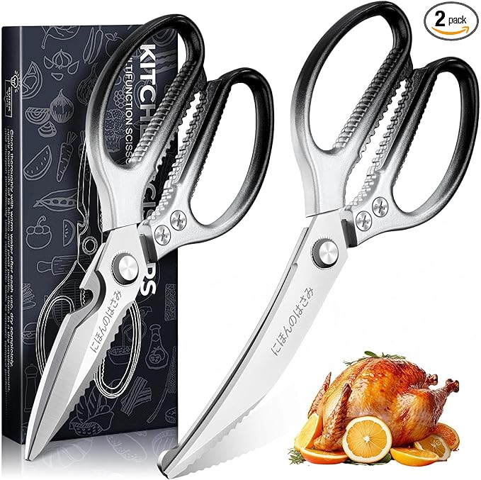 TIJERAS Kitchen Scissors Set Black by TIJERAS