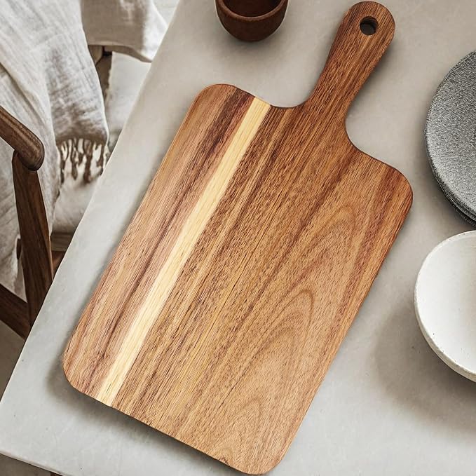 ZeQi Acacia Wood Cutting Board - Image 4