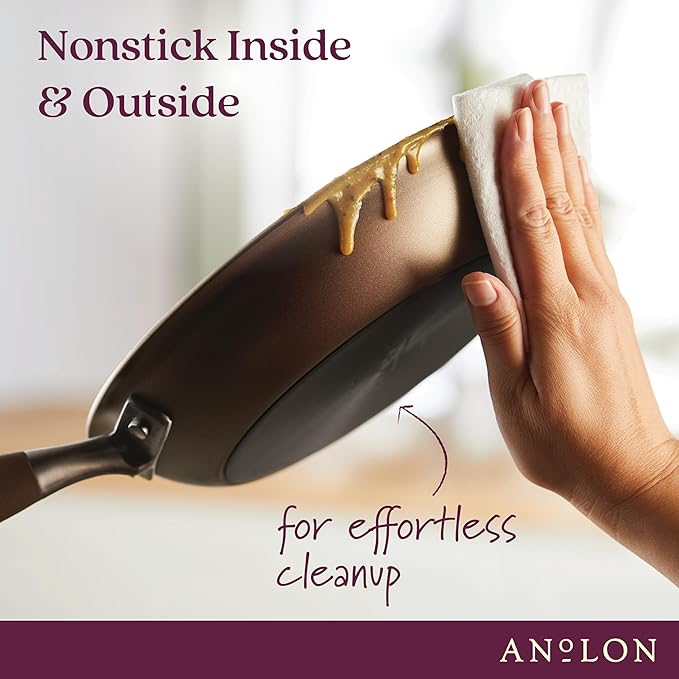 Anolon Advanced Home Hard-Anodized Nonstick Skillets - Image 4