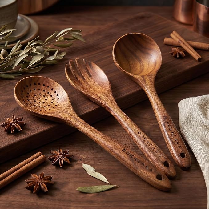 Wooden Spoons for Cooking - Image 7