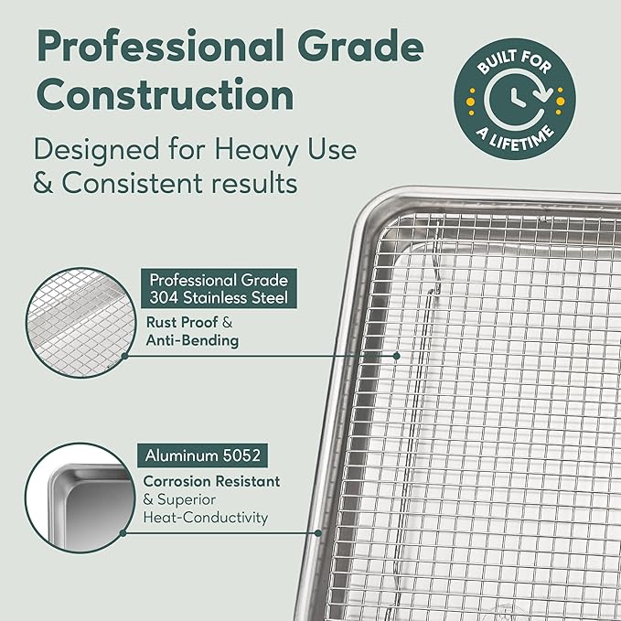 Ultra Cuisine Quarter Sheet Pan - Image 3