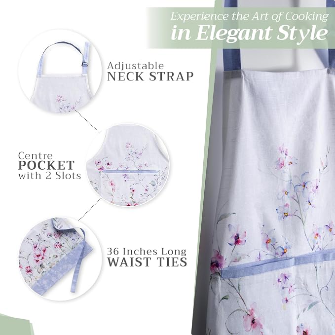 Maison d' Hermine 100% Cotton Apron - Image 5