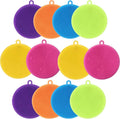 Silicone Dish Scrubber, Food Grade BPA Free Reusable Rubber Sponges Dishwasher by Unknown