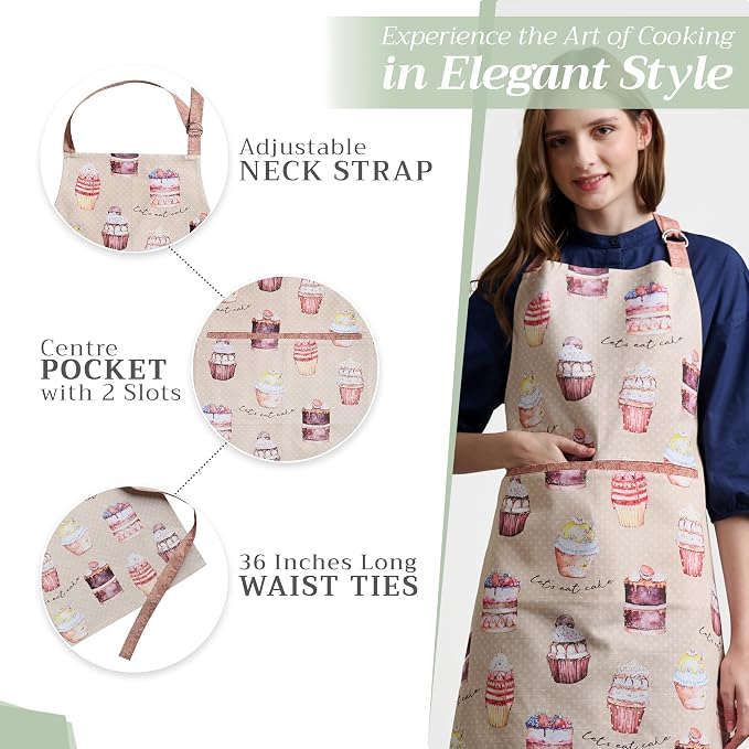Maison d' Hermine 100% Cotton Apron - Image 5