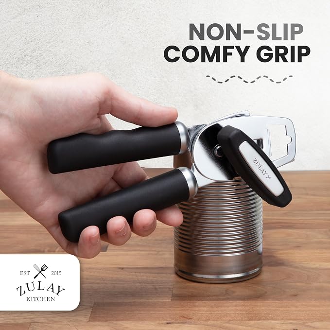 Zulay Kitchen Heavy Duty Stainless Steel Can Opener Manual - Image 5