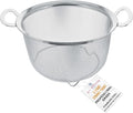U.S. Kitchen Supply Stainless Steel Colander Strainer Basket by USKitchenSupply