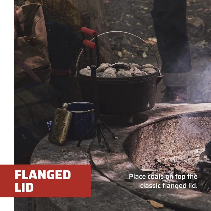 Camp Chef SDO10 10" Cast Iron Dutch Oven - Image 4