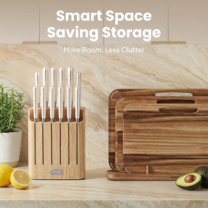 SMIRLY 14-Piece Kitchen Knife Set - Image 5