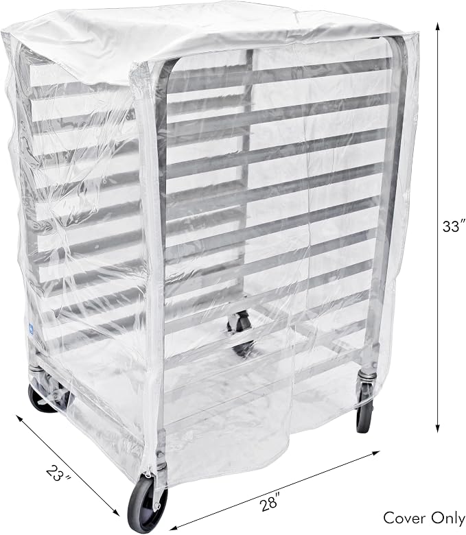 New Star Foodservice 36534 Commercial-Grade Sheet Pan/Bun Pan Rack Cover - Image 3