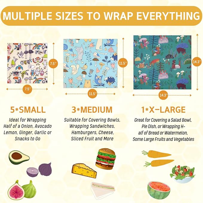 Reusable Beeswax Wrap - Image 3