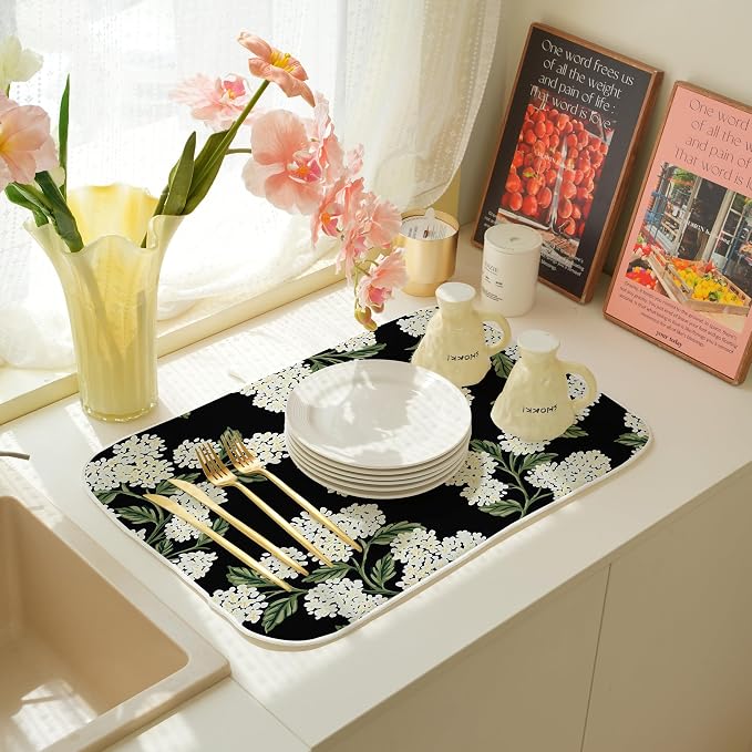 Spring Dish Drying Mat 18x24 Inches - Image 5