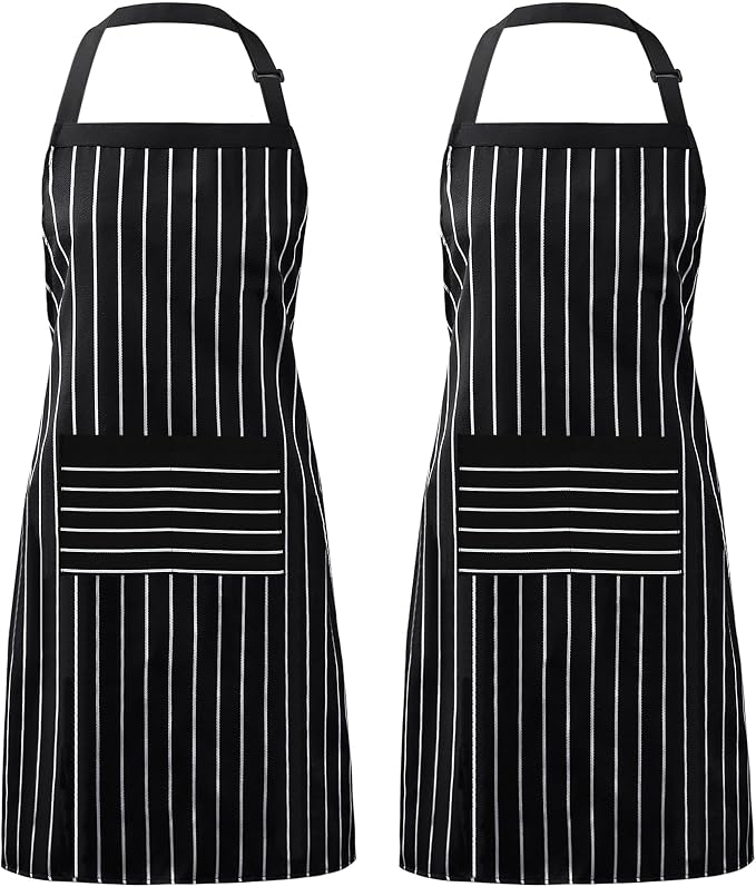 Syntus Apron for Men Women, Adjustable Cooking Kitchen Chef Aprons by Syntus