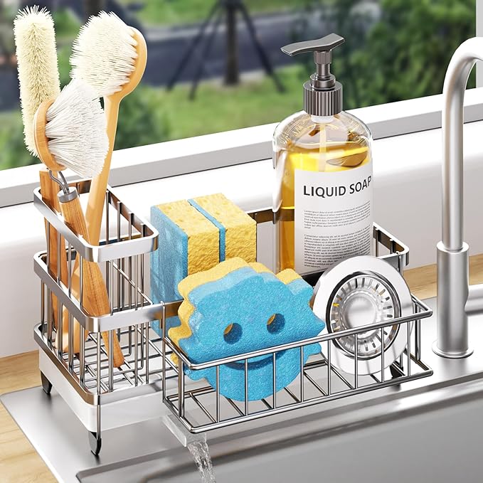 Consumest Sponge Holder for Kitchen Sink by Consumest