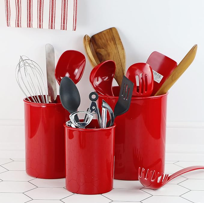 Reston Lloyd Multipurpose Utensil/Crock Holders Organize Wide Variety of Sizes - Image 4