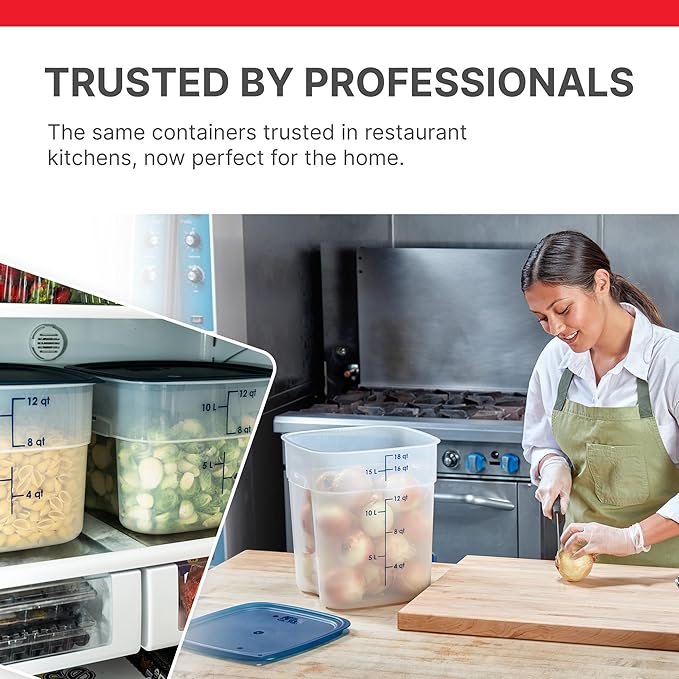 Cambro FreshPro 18 Quart Food Storage Container - Image 3