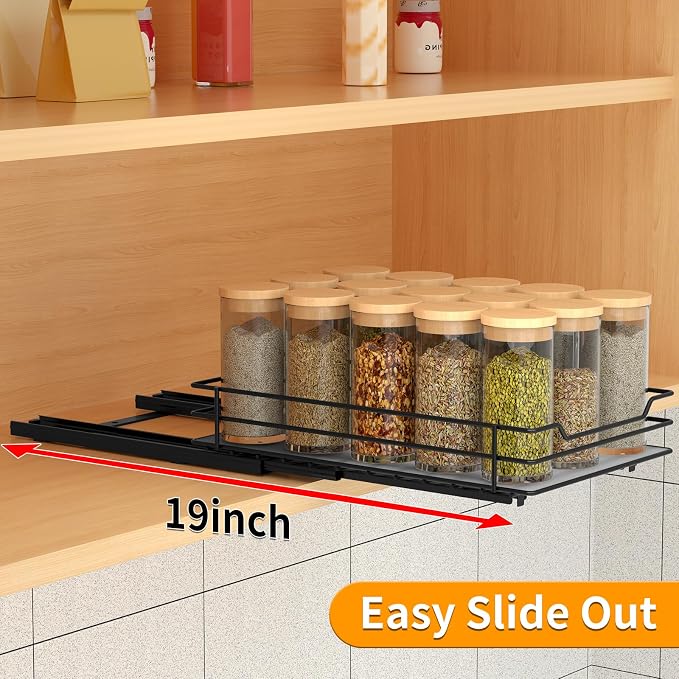 BOIVSHI Pull Out Spice Rack Organizer - Image 5