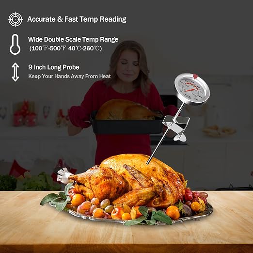 Candy Thermometer and Deep Fry Thermometer - Image 6