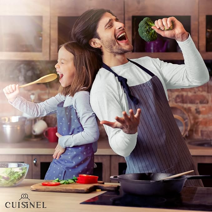 Cuisinel 12‑Inch Cast Iron Skillet – Pre‑Seasoned Frying Pan - Image 4