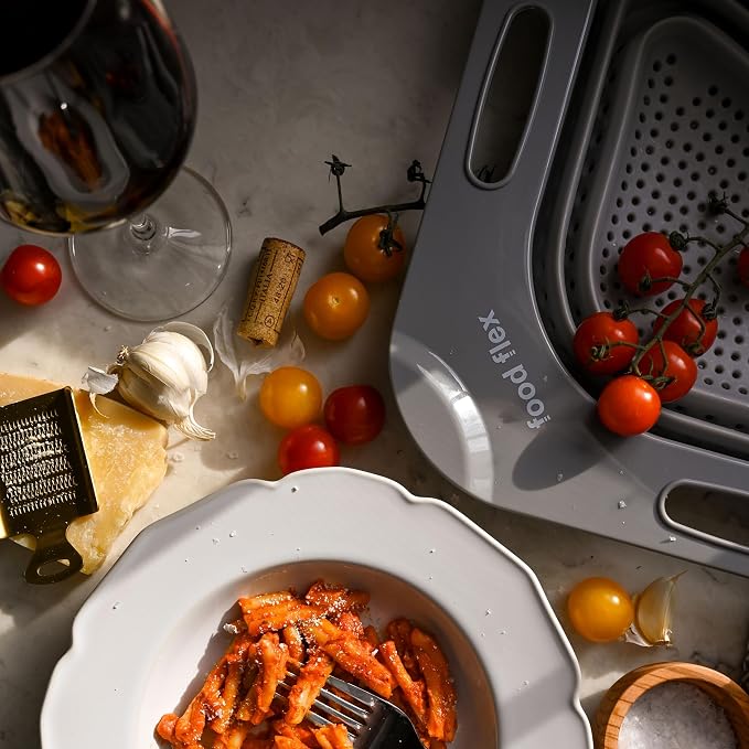 Collapsible Corner Colander – Space-Saving Over Sink Strainer, 3.5 Qt - Image 5