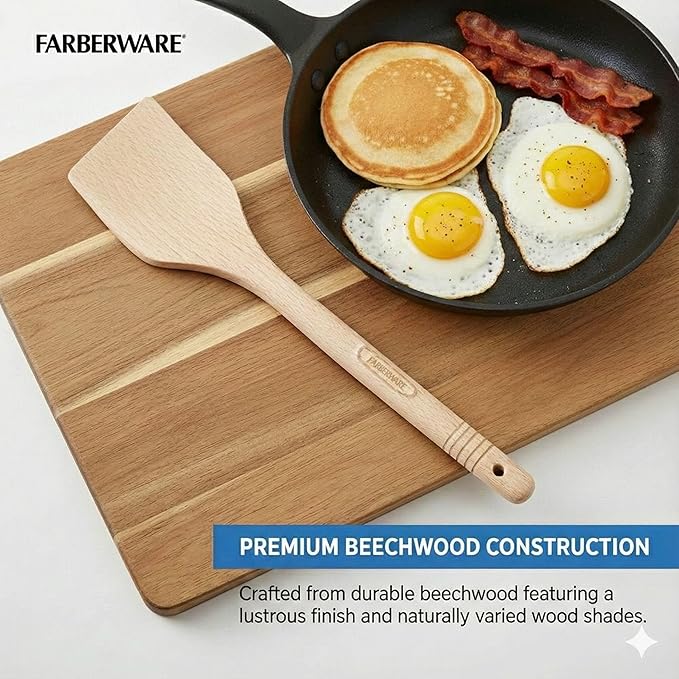 Farberware Beechwood Turner Spatula - Image 3