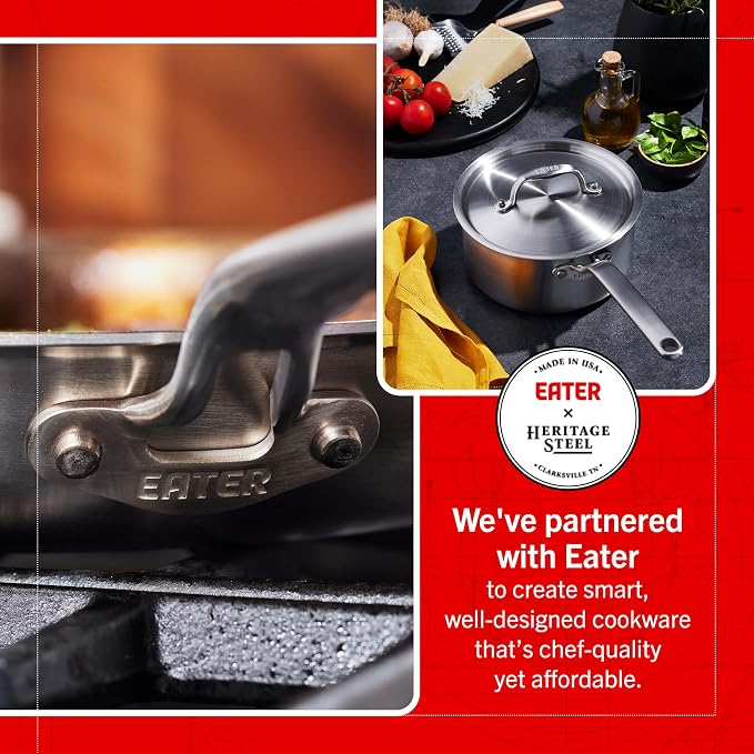 Heritage Steel x Eater 3 Qt Saucepan - Image 2