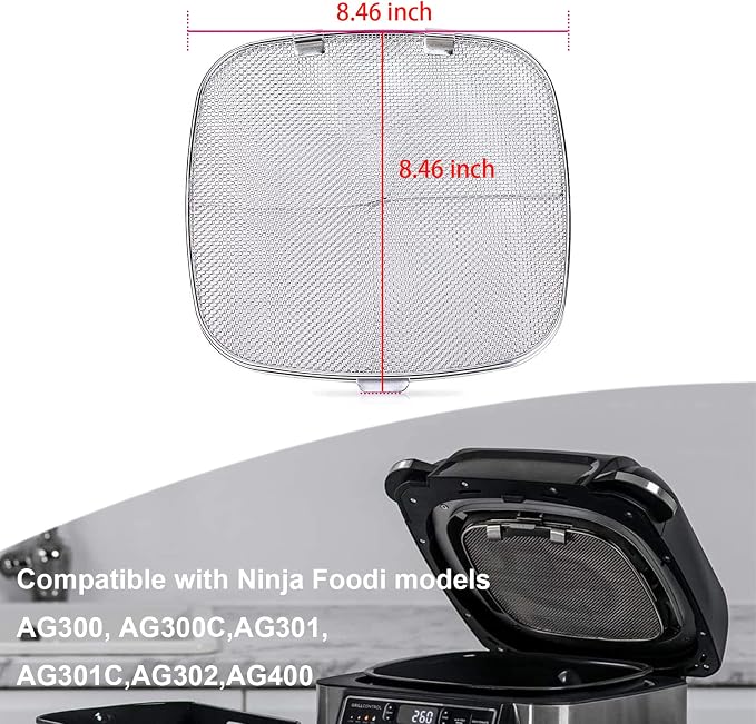 2PCS Stainless Steel Splatter Shield - Image 2