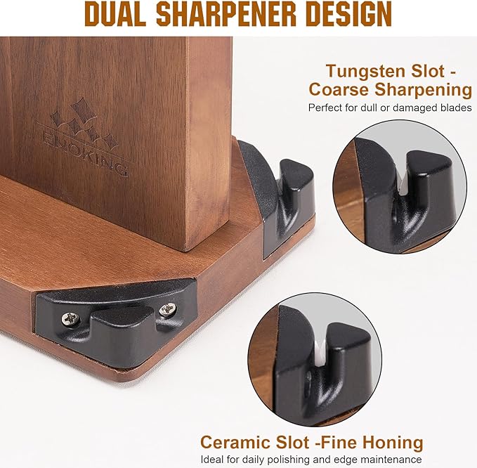 ENOKING 15.2" Extra Large Magnetic Knife Block - Image 3