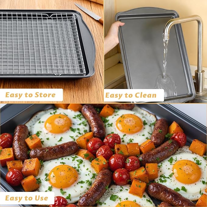 Baking Sheet with Cooling Rack - Image 7