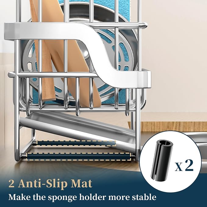 Consumest Sponge Holder for Kitchen Sink - Image 6
