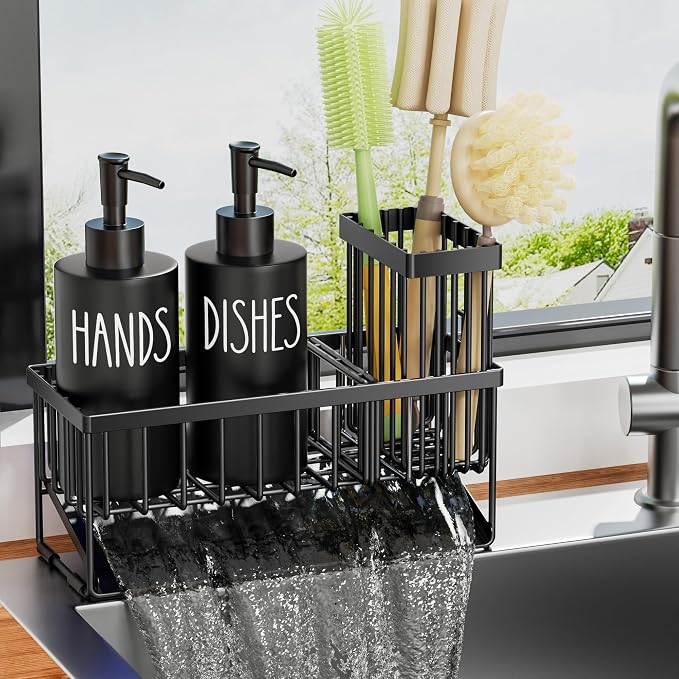 MASADI Kitchen Dish Soap Dispenser Set - Image 4
