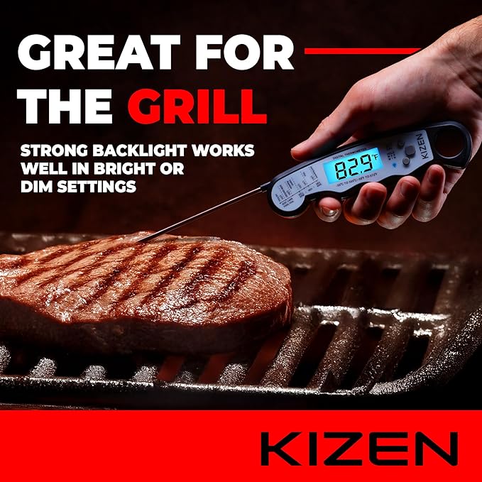 KIZEN Instant Read Meat Thermometer Digital - Image 3