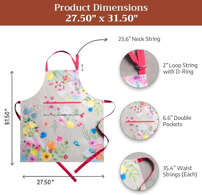 Maison d' Hermine 100% Cotton Apron - Image 7