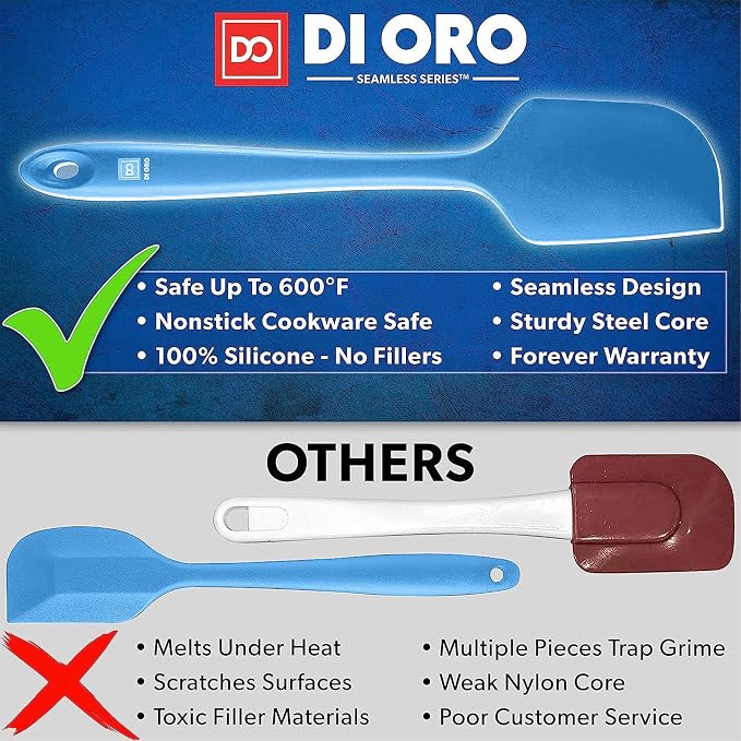 DI ORO Silicone Spatula Set - Image 2