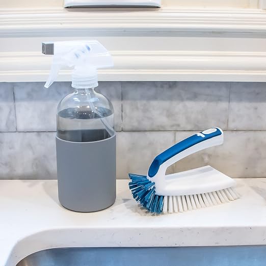 Unger Multi-Purpose Counter and Fixture Scrub Brush, Non-Slip Small Household - Image 3