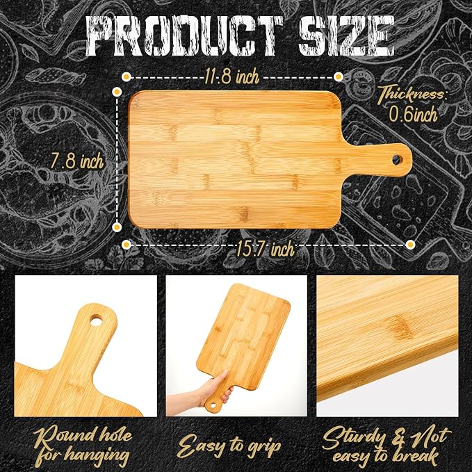 Nuenen 50 Pcs Wood Cutting Board - Image 2